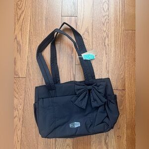 Bagsmart Chic Black Baby Bag